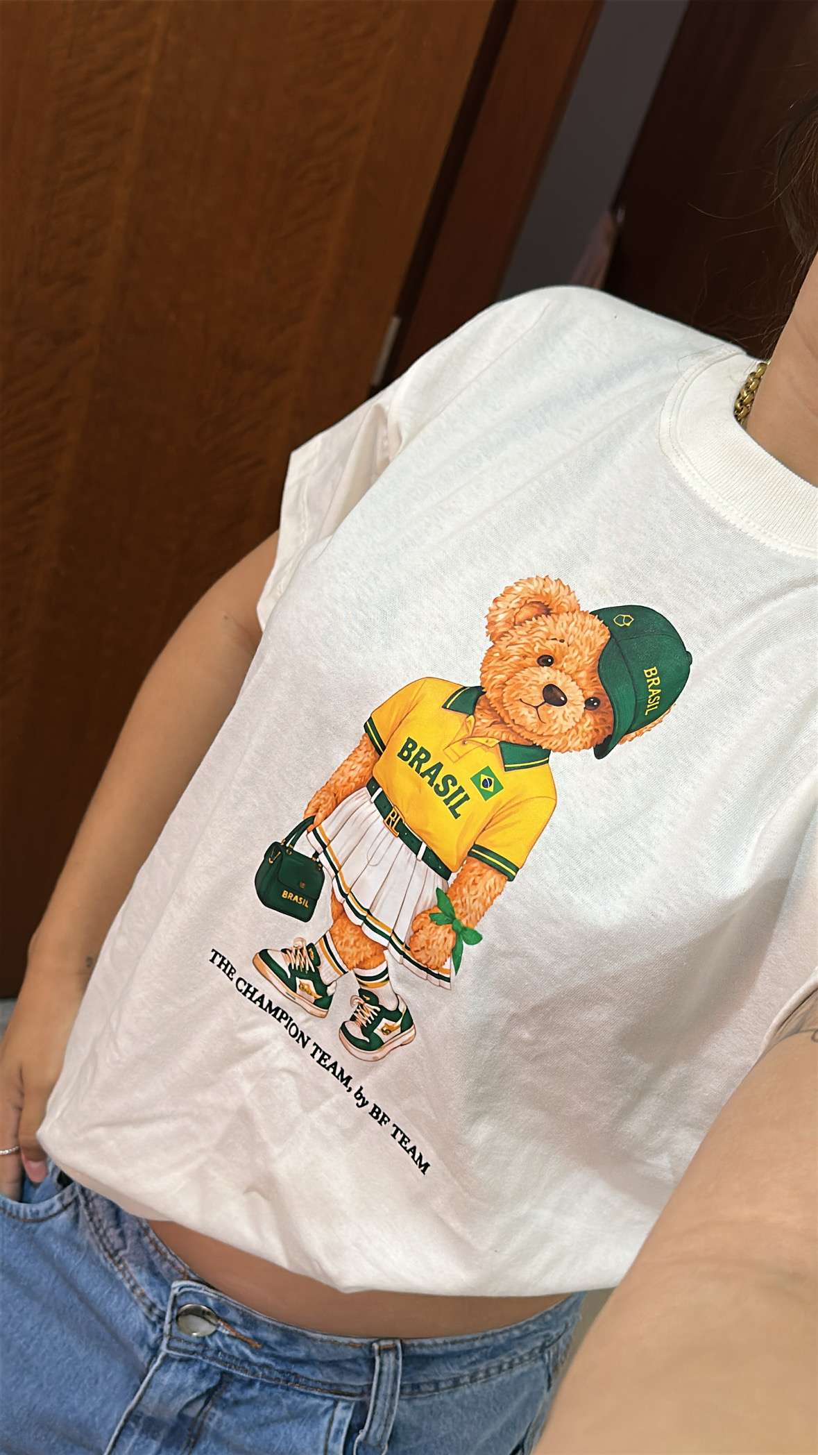 Tshirt Urso Brasil